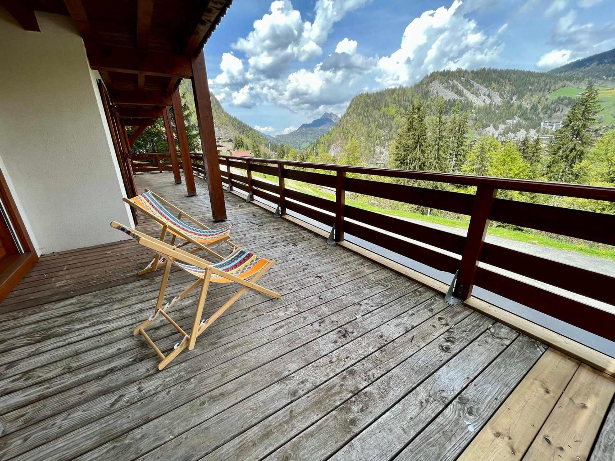 Appartement Ski Aux Pieds, 2 Chambres, Terrasse Et Parking Couvert - La Clusaz - Fr-1-459-49 Exterior foto